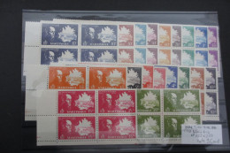 MARTINIQUE N°199 à 217 EN BLOCS DE 4 BDF NEUF** TTB COTE 96 EUROS  VOIR SCANS - Unused Stamps