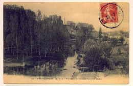Cachet Ambulant \"ANGERS A PARIS 1910\" Semeuse Cpa CHATEAUBRIANT - Paiement Par MANGOPAY Uniquement - Railway Post