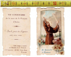 Kl 5312 - VII CENTENAIRE DE LE MORT DE S FRANCOIS - Devotion Images