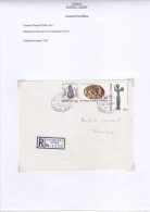 CYPRUS 1992 LIMASSOL BO 3 LOCAL REGISTERED COVER - Cyprus (...-1960)