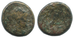 WREATH GENUINE ANTIKE GRIECHISCHE Münze 3.3g/15mm #AG200.12.D.A - Griechische Münzen