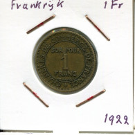 1 FRANC 1922 FRANCE Pièce Chambers Of Commerce Pièce Française #AM527.F.A - 1 Franc