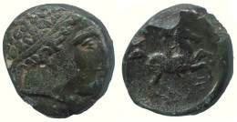 MACEDONIAN KINGDOM PHILIP II 359-336 BC APOLLO HORSEMAN 5.7g/17mm #AA009.58.F.A - Griegas