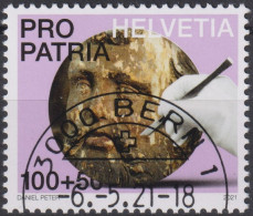 2021 Schweiz Pro Patria, Skulptur ⵙ Zum:CH B344, Mi:CH 2712, Yt:CH 2638 - Gebraucht
