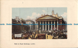 R095366 Bank And Royal Exchange. London. Hutson Bros - Sonstige & Ohne Zuordnung