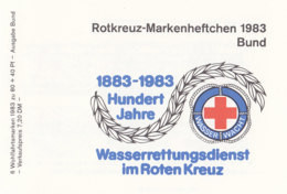 BRD DRK-MH Mit 6x 1190, Gestempelt, Rotes Kreuz, Wohlfahrt 1983 - Other & Unclassified