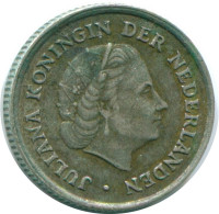 1/10 GULDEN 1970 NETHERLANDS ANTILLES SILVER Colonial Coin #NL13108.3.U.A - Niederländische Antillen