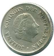 1/4 GULDEN 1967 ANTILLAS NEERLANDESAS PLATA Colonial Moneda #NL11489.4.E.A - Niederländische Antillen
