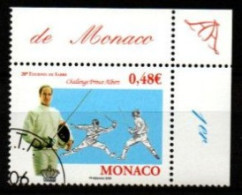 MONACO   -   2006 .  Y&T N° 2547 Oblitéré .  Escrime - Used Stamps