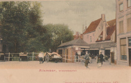 4934 54 Alkmaar, Vischmarkt. Rond 1900. (Punaisegaatje)  - Alkmaar
