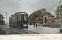 4934 29 Sloterdijk, Electrische Tram Haarlem Amsterdam. 1905. (Kleine Vouwen In De Hoeken)  - Amsterdam