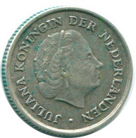 1/10 GULDEN 1960 ANTILLAS NEERLANDESAS PLATA Colonial Moneda #NL12332.3.E.A - Antillas Neerlandesas