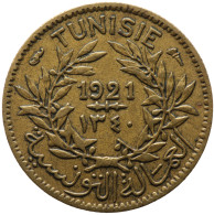 LaZooRo: Tunisia 50 Centimes 1921 XF - Tunisia