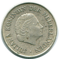 1/4 GULDEN 1962 NIEDERLÄNDISCHE ANTILLEN SILBER Koloniale Münze #NL11139.4.D.A - Niederländische Antillen