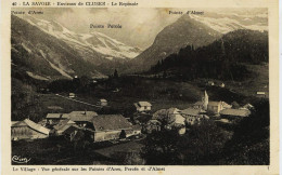 2384 - Hte Savoie -  LE  REPOSOIR  :  LE  VILLAGE ET VUE SUR LES POINTES... Environs De Cluses - Cluses