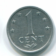 1 CENT 1979 NETHERLANDS ANTILLES Aluminium Colonial Coin #S11162.U.A - Antillas Neerlandesas