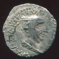 INDO-SKYTHIANS KSHATRAPAS King NAHAPANA AR Drachm 2.3g/16.9mm #GRK1574.33.F.A - Griechische Münzen