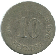 10 PFENNIG 1876 E GERMANY Coin #AE482.U.A - 10 Pfennig