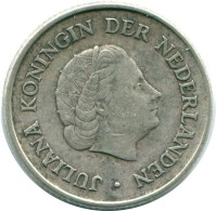 1/4 GULDEN 1970 ANTILLES NÉERLANDAISES ARGENT Colonial Pièce #NL11715.4.F.A - Niederländische Antillen