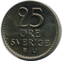 25 ORE 1973 SUÈDE SWEDEN Pièce #AZ371.F.A - Suède
