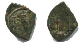 HERACLIUS FOLLIS Auténtico ORIGINAL Antiguo BYZANTINE Moneda 3.9g/25mm #AB370.9.E.A - Bizantine