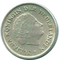 1/10 GULDEN 1963 ANTILLAS NEERLANDESAS PLATA Colonial Moneda #NL12526.3.E.A - Antille Olandesi