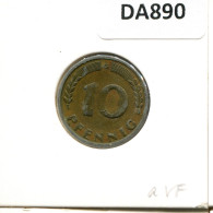 10 PFENNIG 1949 G BRD ALEMANIA Moneda GERMANY #DA890.E.A - 10 Pfennig