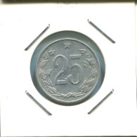 25 HALERU 1963 TCHÉCOSLOVAQUIE CZECHOSLOVAQUIE SLOVAKIA Pièce #AS523.F.A - Tsjechoslowakije