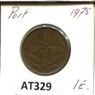 1 ESCUDO 1975 PORTUGAL Coin #AT329.U.A - Portugal