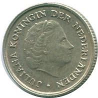 1/10 GULDEN 1963 NIEDERLÄNDISCHE ANTILLEN SILBER Koloniale Münze #NL12521.3.D.A - Niederländische Antillen