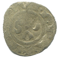 CRUSADER CROSS Authentic Original MEDIEVAL EUROPEAN Coin 0.4g/15mm #AC319.8.D.A - Other - Europe