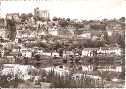 BEYNAC (24) Le Château Et Le Village (VALLEE DE LA DORDOGNE)  CPSM  GF - Altri & Non Classificati