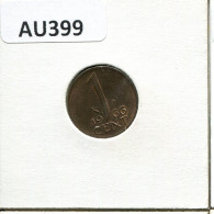 1 CENT 1966 NIEDERLANDE NETHERLANDS Münze #AU399.D.A - 1948-1980 : Juliana