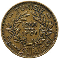 LaZooRo: Tunisia 50 Centimes 1933 XF - Tunesien