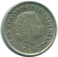 1/10 GULDEN 1966 NIEDERLÄNDISCHE ANTILLEN SILBER Koloniale Münze #NL12772.3.D.A - Niederländische Antillen