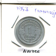 1 FRANC 1957 FRANCE Pièce #AW356.F.A - 1 Franc