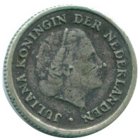 1/10 GULDEN 1956 NETHERLANDS ANTILLES SILVER Colonial Coin #NL12114.3.U.A - Antillas Neerlandesas