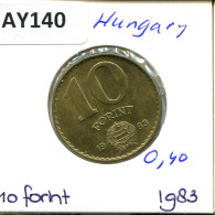10 FORINT 1983 HUNGRÍA HUNGARY Moneda #AY140.2.E.A - Hongrie