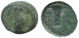 AEOLIS KYME HORSE SKYPHOS Antike GRIECHISCHE Münze 2.2g/13mm #SAV1193.11.D.A - Greche