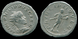 PHILIP II AR ANTONINIANUS ROME 3RD OFFICINA PRINCIPI IVVENT #ANC13121.43.E.A - La Crisi Militare (235 / 284)