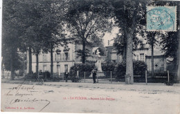 CPA 72 LA FLÈCHE Square Léo Delibes 1906 - Petite Animation - La Fleche