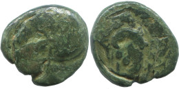 Aiolis Gyrneion Apollo Musse GREC ANCIEN Pièce 1.6g/13mm #SAV1311.11.F.A - Griegas