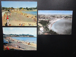 CP 22 Côtes Du Nord BINIC - LOT DE 3 CARTES POSTALES -  La Plage De La Banche - Binic