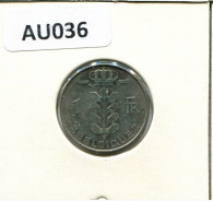 1 FRANC 1976 FRENCH Text BELGIUM Coin #AU036.U.A - 1 Franc