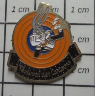 912c Pins Pin's / Rare & Belle Qualité / CINEMA / BUGS BUNNY FESTIVAL DES CARTOONS - Films