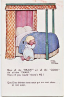 2390 - Carte D'Illustrateur : Mabel Lucie ATTWELL - Que Dieu Bénisse Tous Ceux Qui Me Sont Chers....et Moi Aussi . - Attwell, M. L.