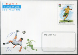 NORTH KOREA - 2014 - MINT - AEROGRAM - FIFA World Cup Brazil 2014 - Corea Del Nord