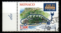 MONACO   -   2005 .  Y&T N° 2488 Oblitéré .  Voiture électrique - Used Stamps