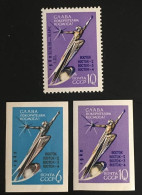 Russie 1962 Yt 2585/6 S/d + 2587 Serie Completa   ** - Ungebraucht