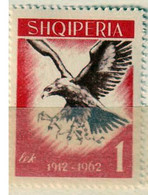 ALBANIE (SHQIPERIA) - Faune, Oiseaux, Aigles, Indépendance - Y&T N° 601-603 - 1962 - MNH - Albanien